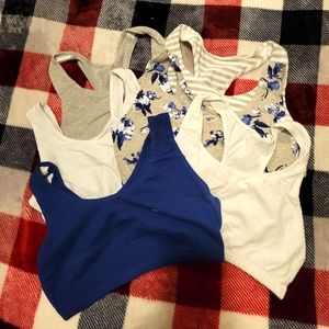 Lady's 6 pack sports bras